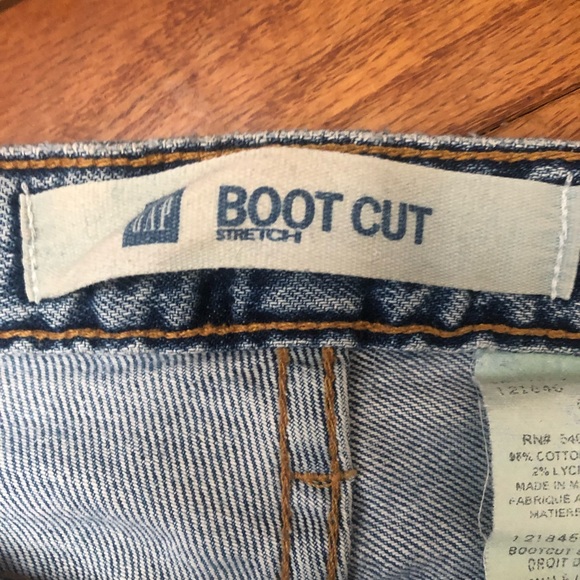 Gap Denim Jeans Women's Size 10 Blue 5-Pocket Bootcut Leg Mid Rise Stretch Jeans - Picture 3 of 9